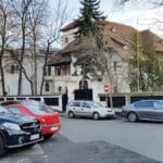 Aleea Alexandru din Bucuresti, in zona restaurantului Uptown