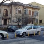 Aleea Alexandru din Bucuresti, in zona restaurantului Uptown