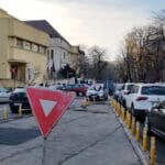 Aleea Alexandru din Bucuresti, in zona restaurantului Uptown