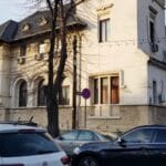 Aleea Alexandru din Bucuresti, in zona restaurantului Uptown