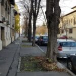 Aleea Alexandru din Bucuresti, in zona restaurantului Uptown