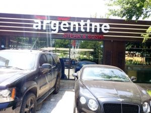 Argentine, steak and sushi restaurant in Parcul Herastrau
