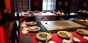 Benihana, restaurantul japonez de la hotelul Sheraton din Bucuresti