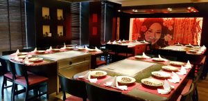 Benihana, restaurantul japonez de la hotelul Sheraton din Bucuresti