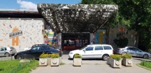 Beraria H in Parcul Herastrau - intrarea