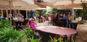 Gradina restaurantului grecesc Amvrosia din Pipera 10