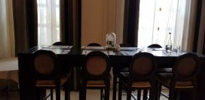 L'Atelier, restaurant Haute Cuisine la Hotel Epoque, chef Samuel Le Torriellec