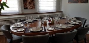 Mesogios Seafood, restaurant cu peste si fructe de mare in cartierul Primaverii