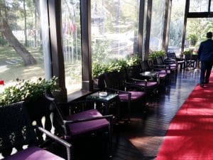 Restaurantul Diplomat, in Parcul Herastrau la Clubul Diplomatic
