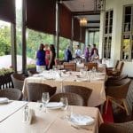 Restauratul Diplomat in parcul Clubului Diplomatic din Baneasa, Bucuresti