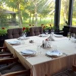 Restauratul Diplomat in parcul Clubului Diplomatic din Baneasa, Bucuresti