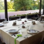 Restauratul Diplomat in parcul Clubului Diplomatic din Baneasa, Bucuresti