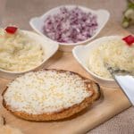 Salata de icre de stiuca cu ulei de samburi struguri