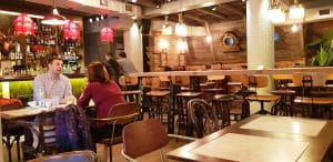 Salon Golescu, braserie in zona Atheneului Roman