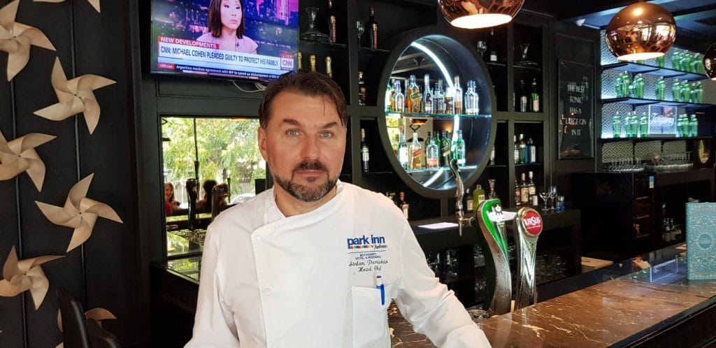 Stefan Paraschiv, head chef Sharkia