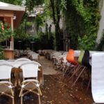 Gradina restaurantului italian