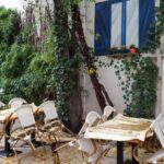 Gradina restaurantului italian