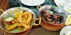 Dancing Lobster, bucatarie traditionala portugheza, peste si fructe de mare la Pescariu Sports and Spa