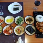Mancare coreeana la restaurantul Seoul din Bucuresti