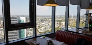 NOR Sky Casual Restaurant, restaurant panoramic la etajul 36 in Bucuresti