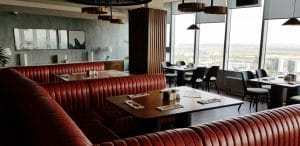 NOR Sky Casual Restaurant, restaurant panoramic la etajul 36 in Bucuresti