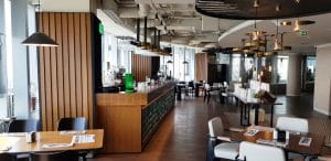 NOR Sky Casual Restaurant, restaurant panoramic la etajul 36 in Bucuresti