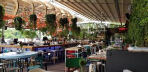 Biutiful by the Lake, terasa in parcul Herastrau