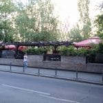 Burebista Vanatoresc, terasa in Bucuresti
