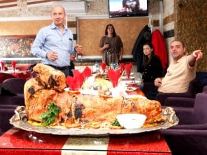 Damascus Palace, pranz in stil arabesc pregatit de bucatarul Ahmad