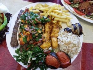 Damascus Palace, pranz in stil arabesc pregatit de bucatarul Ahmad