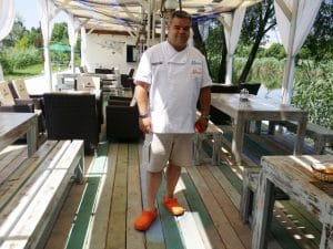 Metafish, restaurant pescaresc grecesc in Complex Jardin, lacul Plumbuita