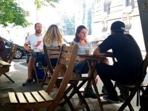 Origo Coffee Shop, cafenea boema pe Lipscani