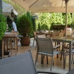 Quattro Stagioni. trattoria in Parcul Hearstrau la Piata Charles de Gaulle