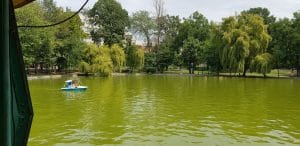 Restaurantul Monte Carlo de pe lacul din Parcul Cismigiu