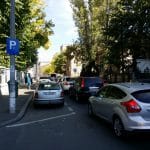 Strada Sevastopol cu restaurantul panoramic Upstairs Rooftop