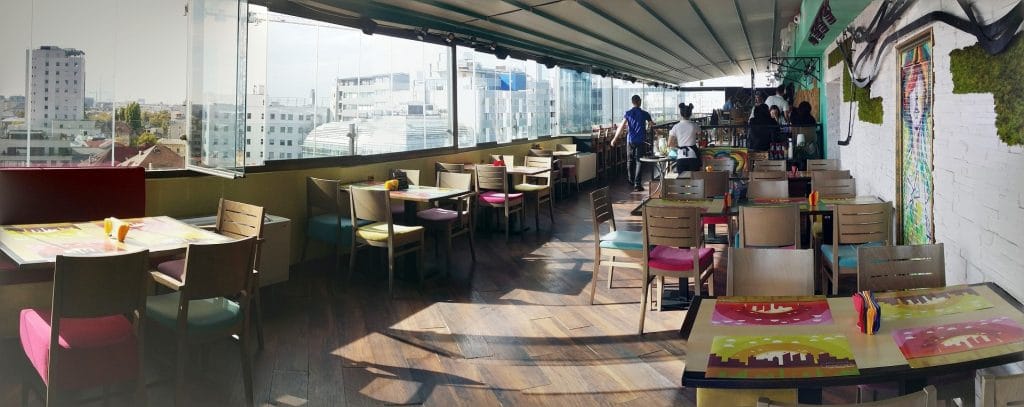 Upstairs Rooftop, restaurant panoramic in Victoriei Business Center