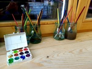 Acuarela, local boem pe strada Polona din Bucuresti