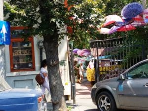 Strada Polona din Bucuresti, cu Acuarela, Portobello si alte restauramte si cafenele