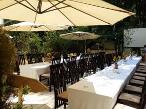 Aida Bistro, restaurant cu terasa la Palatul Bragadiru