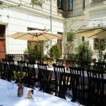 Aida Bistro, restaurant cu terasa la Palatul Bragadiru
