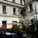 Aida Bistro, restaurant cu terasa la Palatul Bragadiru