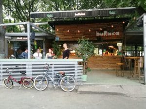 Baraka, terasa boema de hipsteri si skateri in parcul Herastrau din Bucuresti