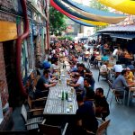 Club Fabrica, local boem pe strada 11 Iunie, langa parcul Carol
