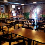 Club Fabrica, local boem pe strada 11 Iunie, langa parcul Carol