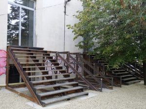 Deschis Gastrobar, club si terasa pe acoperisul Fabricii de Bumbac in Splaiul Unirii