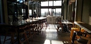 Linea Closer to The Moon, rooftop restaurant in Centrul Vechi din Bucuresti