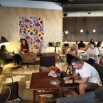 M60, cafenea boema la Piata Amzei in Bucuresti