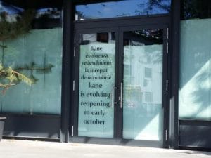 Restaurant Kane inchis