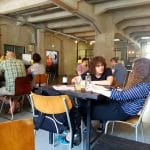 Beans & Dots, una dintre cafenelele boeme din Palatul Universul