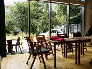 Clubul Taranului (MTR), restaurant si terasa la Muzeul Taranului Roman